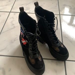 Louis Vuitton limited edition boots.
